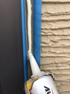 窓廻りコーキング　プライマー　雨漏り