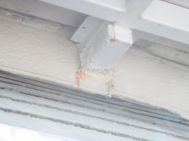 ベランダ劣化部