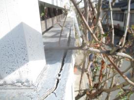 ベランダクラック