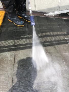 洗浄作業　外壁　塗装