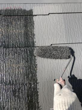 カビコケ　瓦補修　外壁