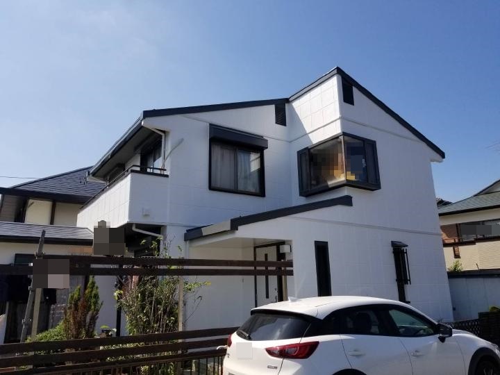 シリコン塗装　外壁岡崎　防水