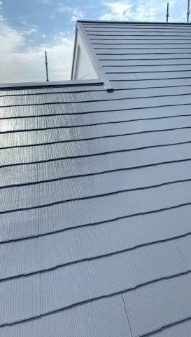 屋根塗装　アパート塗り替え　岡崎市