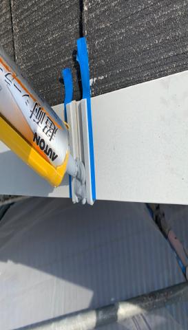 外壁　コーキング補修　アパート