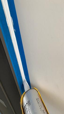 外壁コーキング　岡崎市　アパート