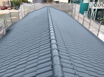 岡崎市羽根町 小豆坂一区町民館 屋根塗装工事