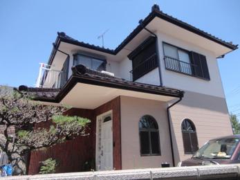 岡崎市 アステック塗料使用 外部塗装施工事例 S様邸