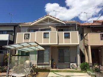 岡崎市大和町 外装塗装施工事例 Ｋ様邸