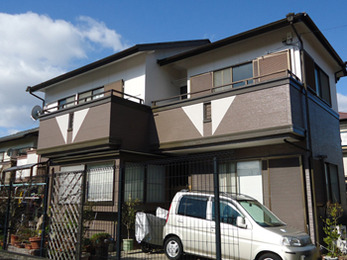 岡崎市 屋根・外壁塗装施工事例 F様邸