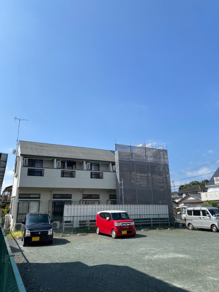 施工中の様子